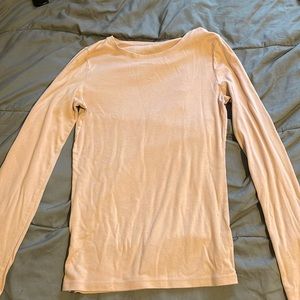 Pink long sleeve shirt
